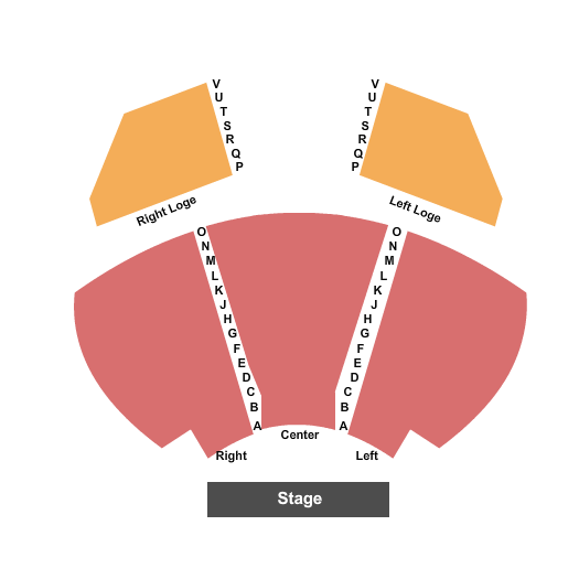 Pollak Theater Seating Chart