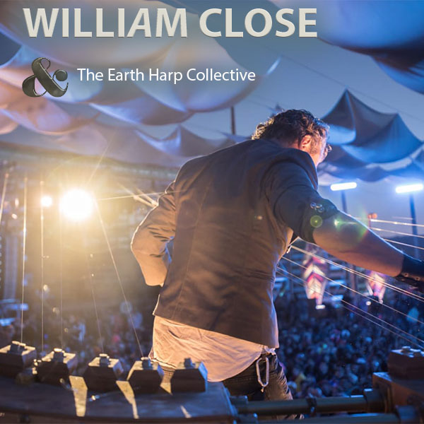 William Close and the Earth Harp Collective at Pollak Theatre at Monmouth University